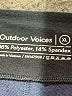 Outdoor Voices Color Block Blue Active Pants Size XL - photo 7