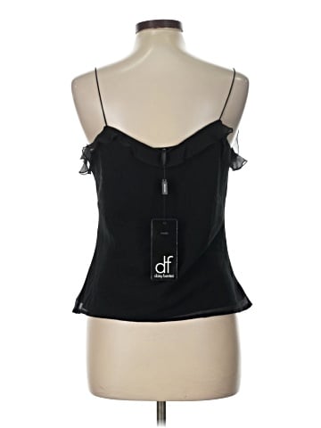 Daisy Fuentes Sleeveless Silk Top (view 2)
