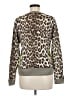 H&M 100% Cashmere Animal Print Brown Cashmere Pullover Sweater Size M - photo 2
