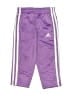 Adidas 100% Polyester Purple Track Pants Size 2T - photo 1