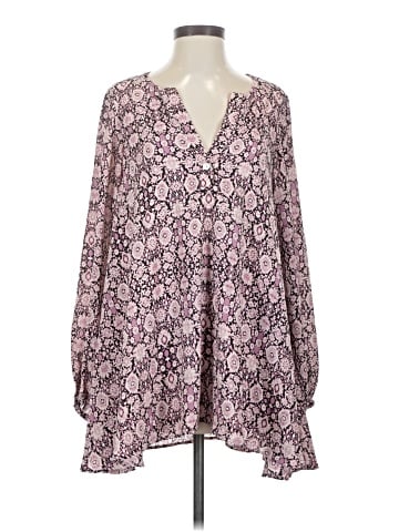 Show Me Your Mumu Long Sleeve Blouse (view 1)