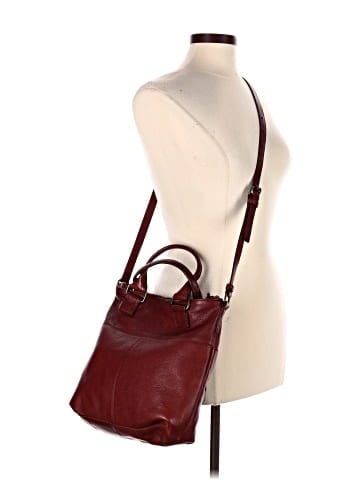 American Leather Co Leather Satchel (view 2)
