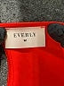 Everly 100% Polyester Solid Red Casual Dress Size M - photo 4