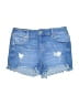 Tractr Blue Denim Shorts Size 12 - photo 1