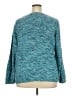 Croft & Barrow 100% Cotton Tweed Teal Pullover Sweater Size 2X - photo 2
