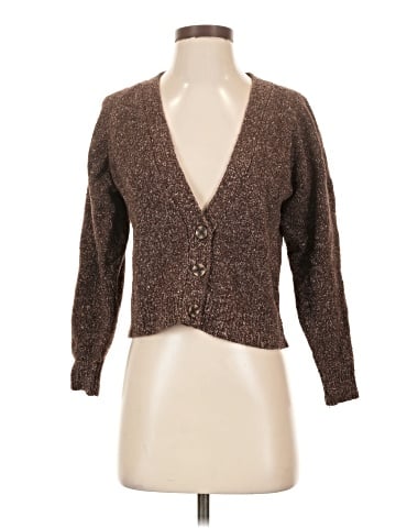 Christopher & Banks Silk Cardigan (view 1)