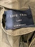 Love Tree 100% Cotton Solid Green Jacket Size L - photo 6