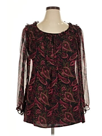 Charter Club Long Sleeve Blouse (view 1)