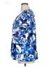Roz & Ali Blue Short Sleeve Blouse Size 1X - photo 5