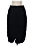 J.Crew 100% Wool Solid Black Wool Skirt Size 2 - photo 2