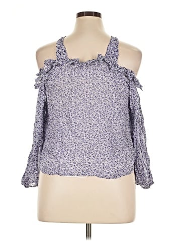 By Anthropologie 3/4 Sleeve Blouse (view 2)