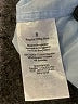 Calvin Klein Solid Blue Long Sleeve Button-Down Shirt Size 8 - photo 4