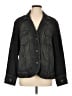 Talbots Black Denim Jacket Size L (estimated) - photo 1