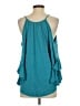 Boston Proper Teal Sleeveless Blouse Size S - photo 2