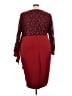 Unbranded Burgundy Cocktail Dress Size 3X - photo 2