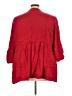 Torrid Red 3/4 Sleeve Blouse Size 4X Plus (4) - photo 2