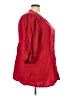 Torrid Red 3/4 Sleeve Blouse Size 4X Plus (4) - photo 4
