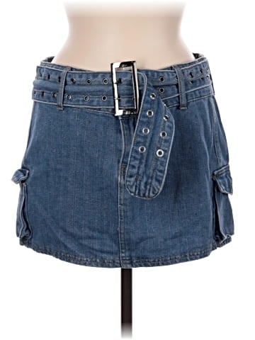 Princess Polly Denim Skirt (view 1)