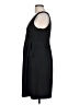 Eddie Bauer Solid Black Casual Dress Size L - photo 5
