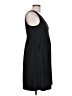 Eddie Bauer Solid Black Casual Dress Size L - photo 4