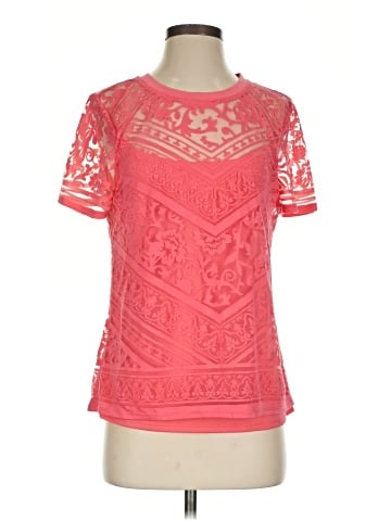 Laundry by Shelli Segal Short Sleeve Top (view 1)
