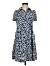 MSK Blue Casual Dress Size L - photo 1