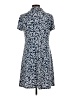 MSK Blue Casual Dress Size L - photo 2