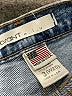 Vibrant M.I.U Color Block Blue Jeans Size 3 - photo 4