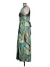 Kasper Print Teal Cocktail Dress Size L - photo 5