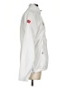 Adidas 100% Polyester White Track Jacket Size S - photo 4