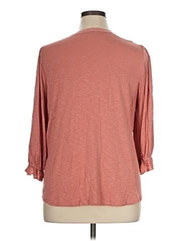 Democracy 3/4 Sleeve Blouse (view 2)