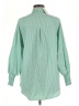 Assorted Brands Stripes Green 3/4 Sleeve Blouse Size M - photo 2