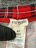 Crewcuts Outlet Plaid Red Casual Pants Size 6 - 7 - photo 3