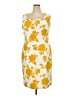 Kasper Yellow Cocktail Dress Size 18 - photo 1