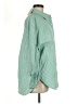 Assorted Brands Stripes Green 3/4 Sleeve Blouse Size M - photo 4