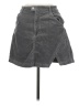 Pilcro Solid Gray Denim Skirt Size 8 - photo 2
