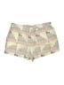 Lou & Grey Chevron-herringbone Ivory Shorts Size S - photo 2