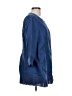 Tory Burch Blue Kimono Size 10 - photo 4
