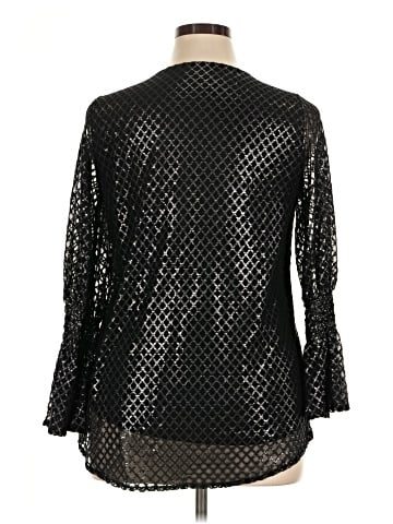 Alfani 3/4 Sleeve T-Shirt (view 2)