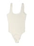 American Apparel Solid Ivory One Piece Swimsuit Size S - photo 1