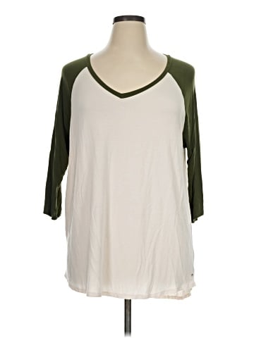 American Eagle Outfitters 3/4 Sleeve T-Shirt (view 1)