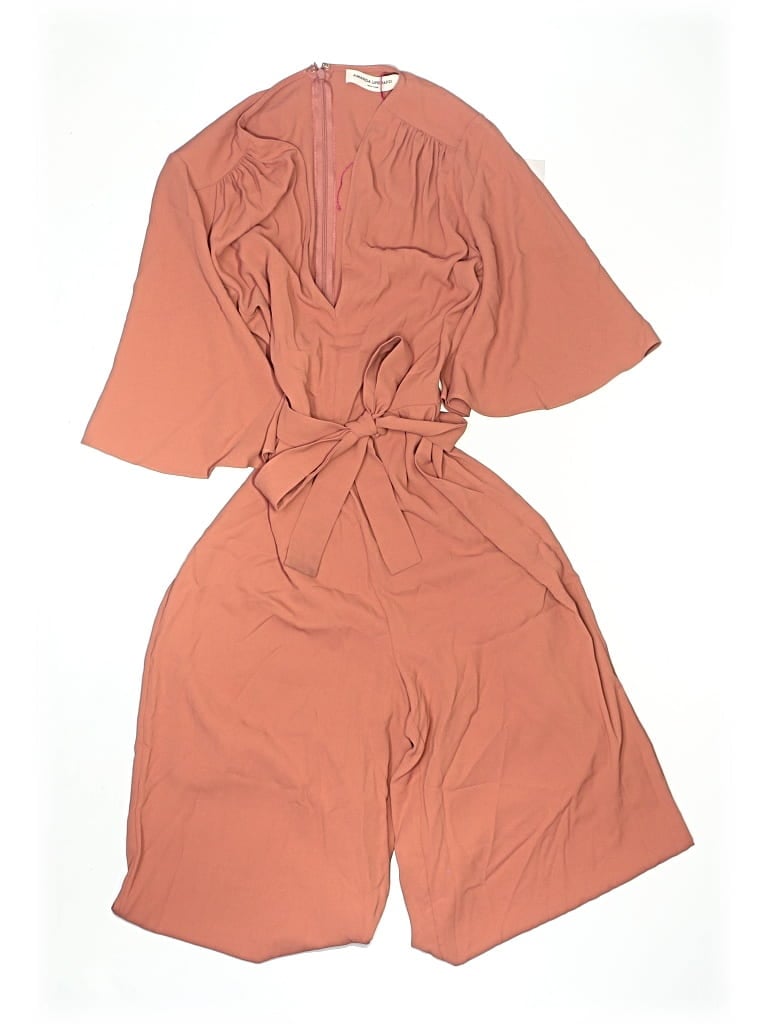 Pre-owned Amanda Uprichard Romper In Pink