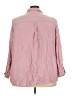 Avenue 100% Rayon Pink 3/4 Sleeve Button-Down Shirt Size 26 - 28 Plus - photo 2