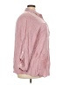 Avenue 100% Rayon Pink 3/4 Sleeve Button-Down Shirt Size 26 - 28 Plus - photo 4
