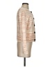 Knitted & Knotted Plaid Orange Cardigan Size S - photo 4