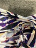 Unbranded Print Purple Cocktail Dress Size S - photo 7