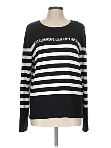 Karl Lagerfeld Paris Pullover Sweater (view 1)