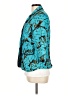 Bob Mackie Print Teal Blazer Size 10 - photo 5
