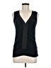Flounce Black Sleeveless Top Size M - photo 1