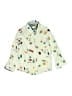 Paul Smith 100% Cotton Print Green Long Sleeve Button-Down Shirt Size 4 - photo 1